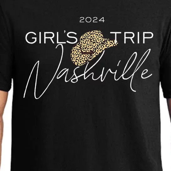 Nashville Girl Trip 2024 Nash Weekend Boots Booze Besties Pajama Set