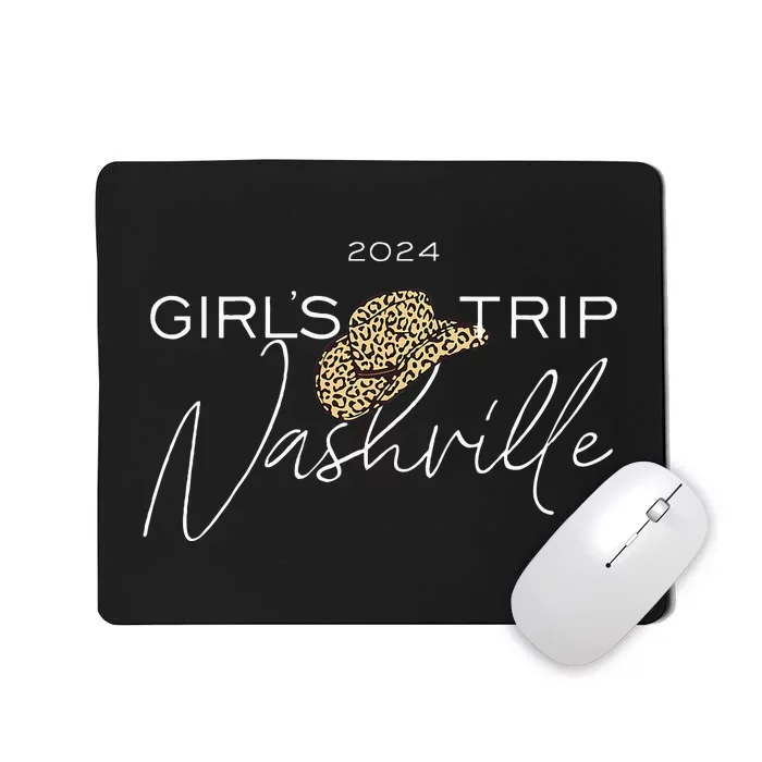 Nashville Girl Trip 2024 Nash Weekend Boots Booze Besties Mousepad