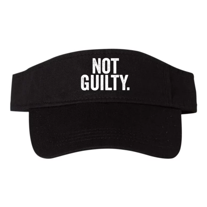 Not Guilty Trump Not Guilty Valucap Bio-Washed Visor