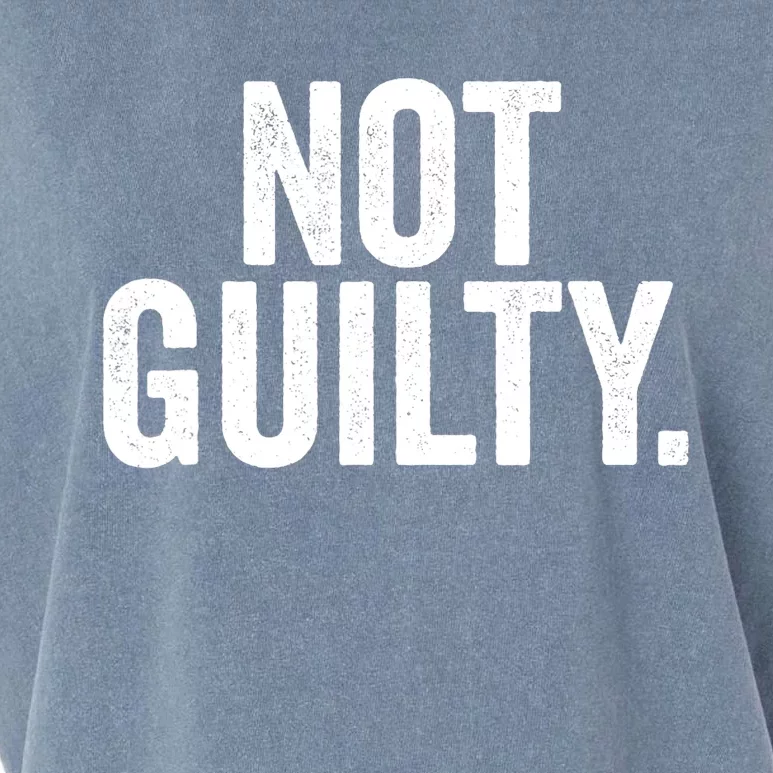 Not Guilty Trump Not Guilty Garment-Dyed Women's Muscle Tee