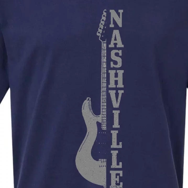 Nashville Guitar Tennessee Sueded Cloud Jersey T-Shirt