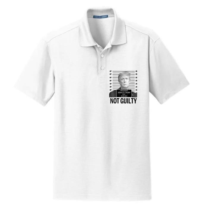 Not Guilty Trump Dry Zone Grid Performance Polo