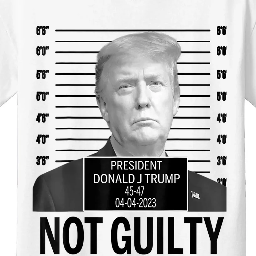 Not Guilty Trump Kids T-Shirt