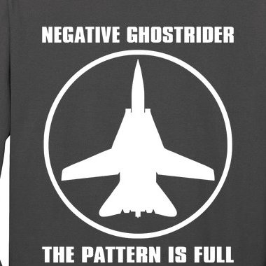 Negative Ghostrider The Pattern Is Full Long Sleeve Shirt