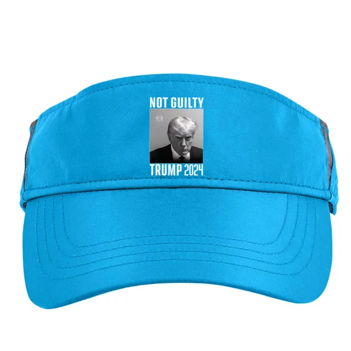 Not Guilty Trump 2024 Adult Drive Performance Visor