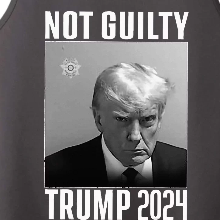 Not Guilty Trump 2024 Performance Tank