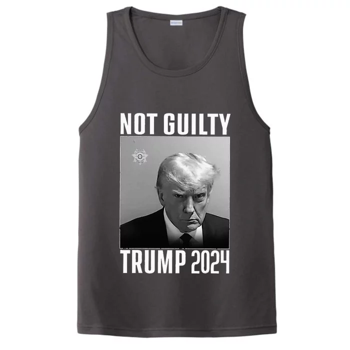 Not Guilty Trump 2024 Performance Tank