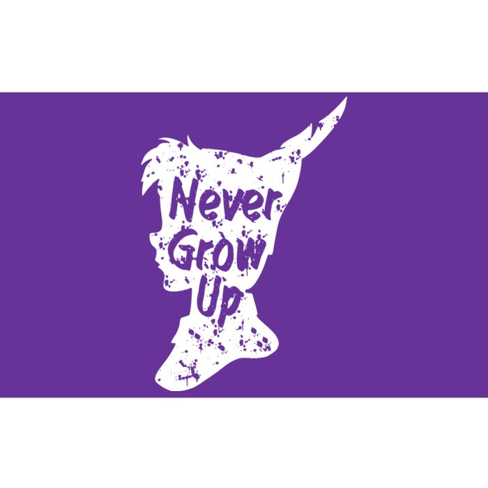 Never Grow Up Bumper Sticker