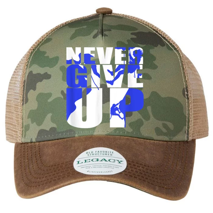 Never Give Up Legacy Tie Dye Trucker Hat