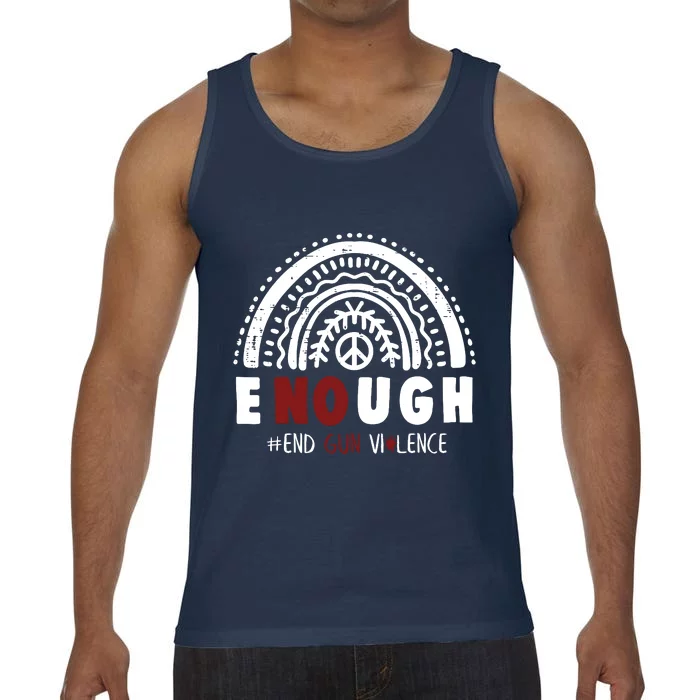 No Gun Violence End Gun Violence Awareness Month Wear Orange Comfort Colors® Tank Top