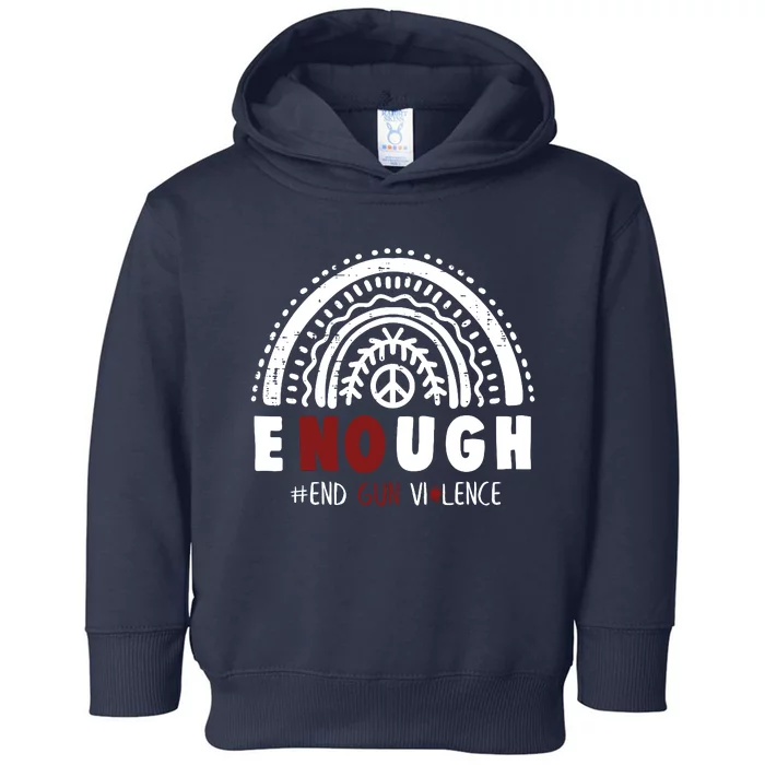 No Gun Violence End Gun Violence Awareness Month Wear Orange Toddler Hoodie