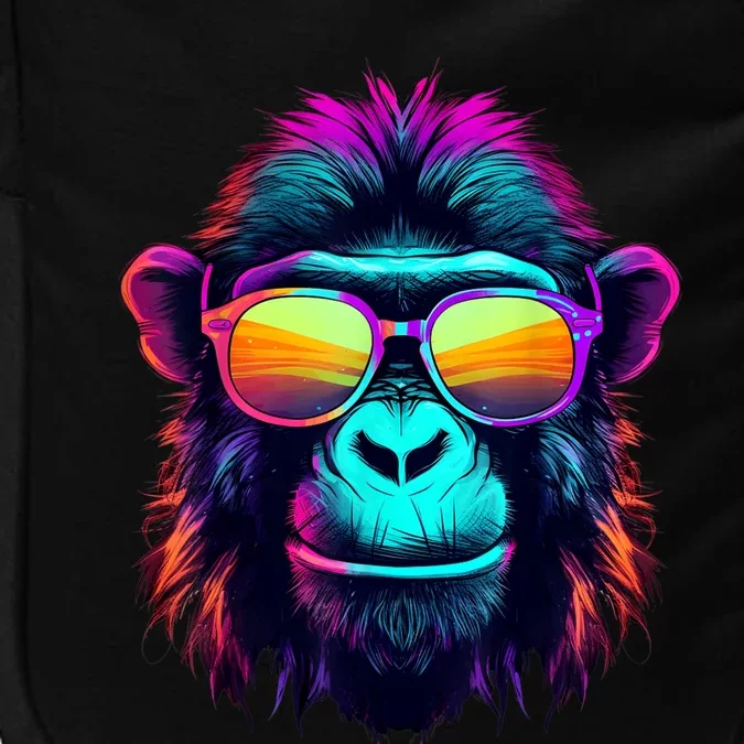 Neon Gorilla With Sunglasses. Impact Tech Backpack