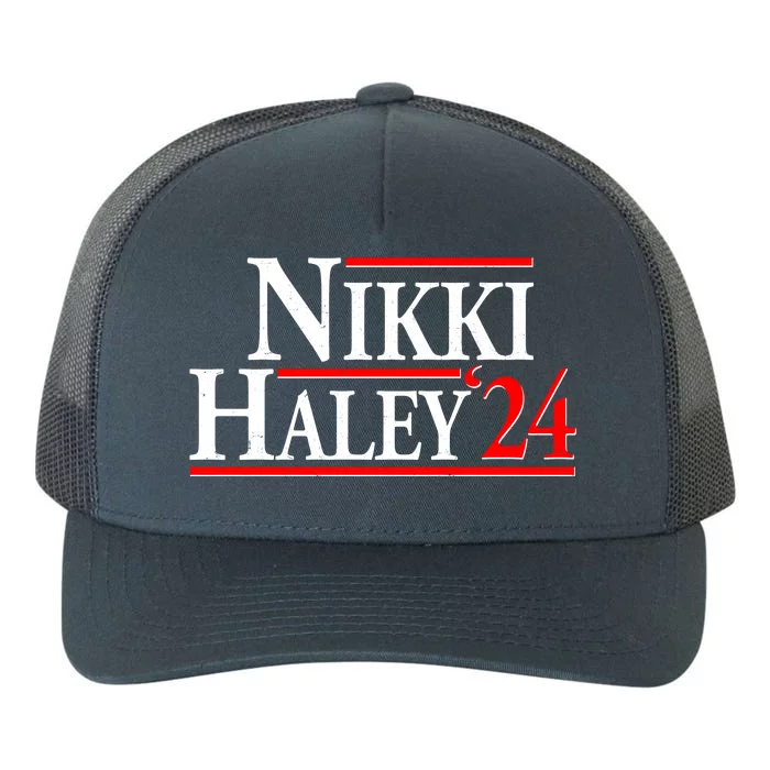 Nikki Haley 2024 For President Election Yupoong Adult 5-Panel Trucker Hat