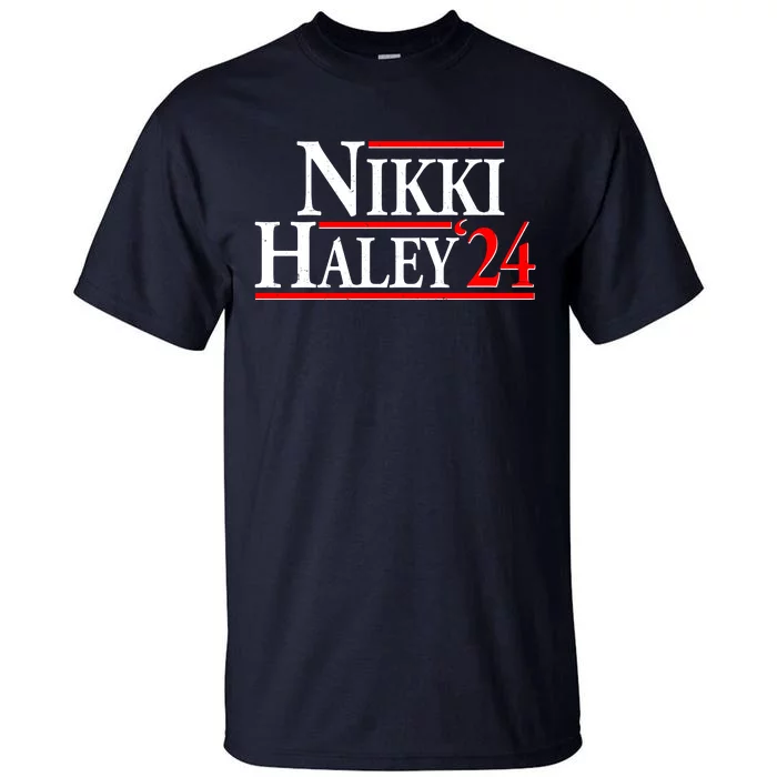 Nikki Haley 2024 For President Election Tall T-Shirt