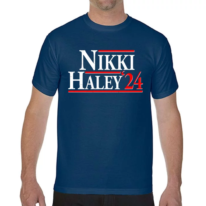 Nikki Haley 2024 For President Election Comfort Colors T-Shirt