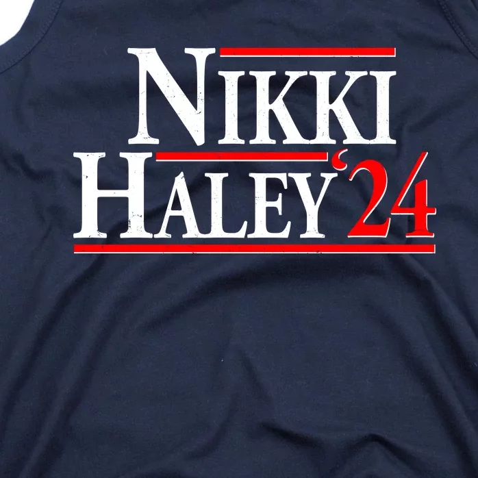 Nikki Haley 2024 For President Election Tank Top