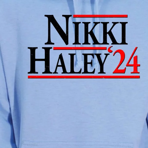 Nikki Haley 2024 For President Election Unisex Surf Hoodie