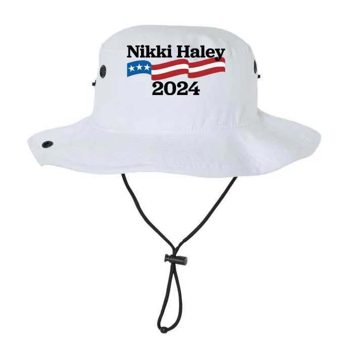 Nikki Haley 2024 For President Flag Logo Legacy Cool Fit Booney Bucket Hat