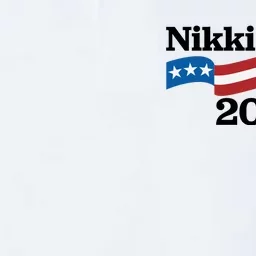 Nikki Haley 2024 For President Flag Logo Softstyle Adult Sport Polo