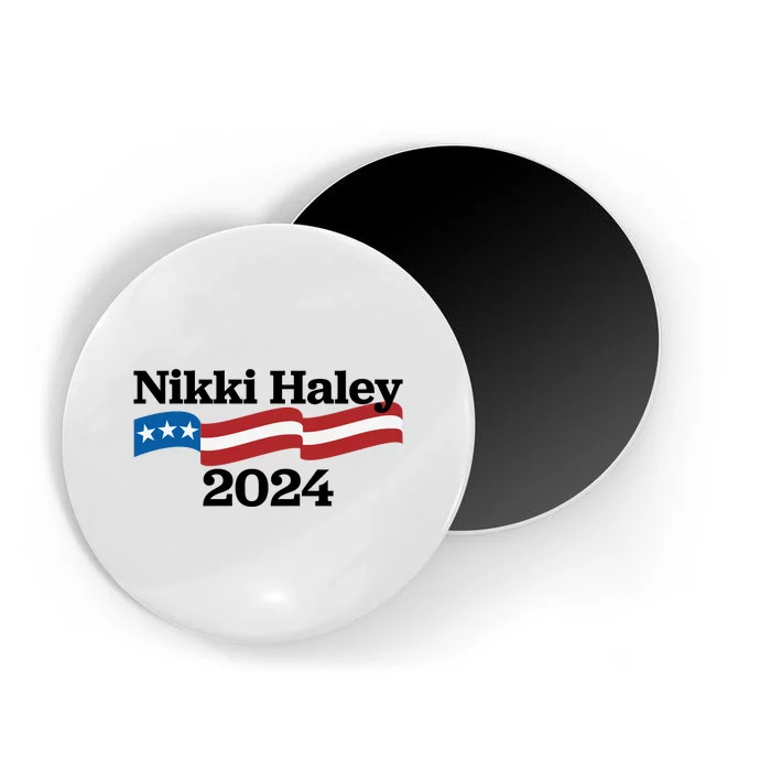 Nikki Haley 2024 For President Flag Logo Magnet