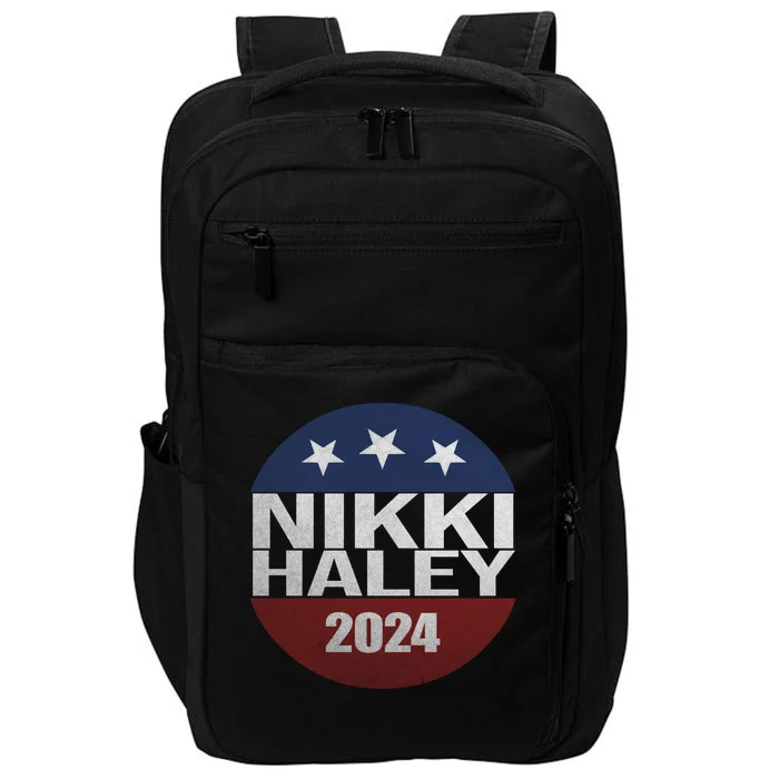 Nikki Haley 2024 Political Election Vintage Impact Tech Backpack