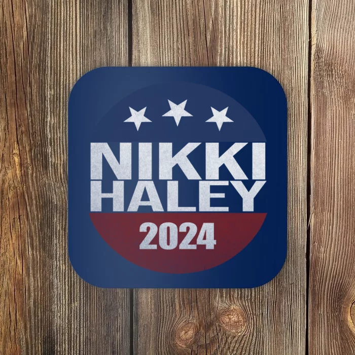 Nikki Haley 2024 Political Election Vintage Coaster