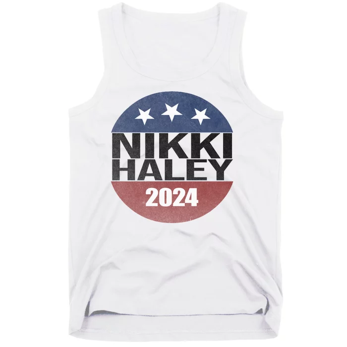 Nikki Haley 2024 Political Election Vintage Tank Top