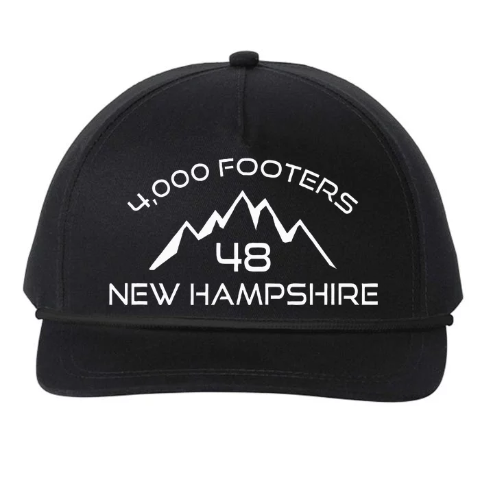 New Hampshire 48 4000 Footers Mountain Snapback Five-Panel Rope Hat