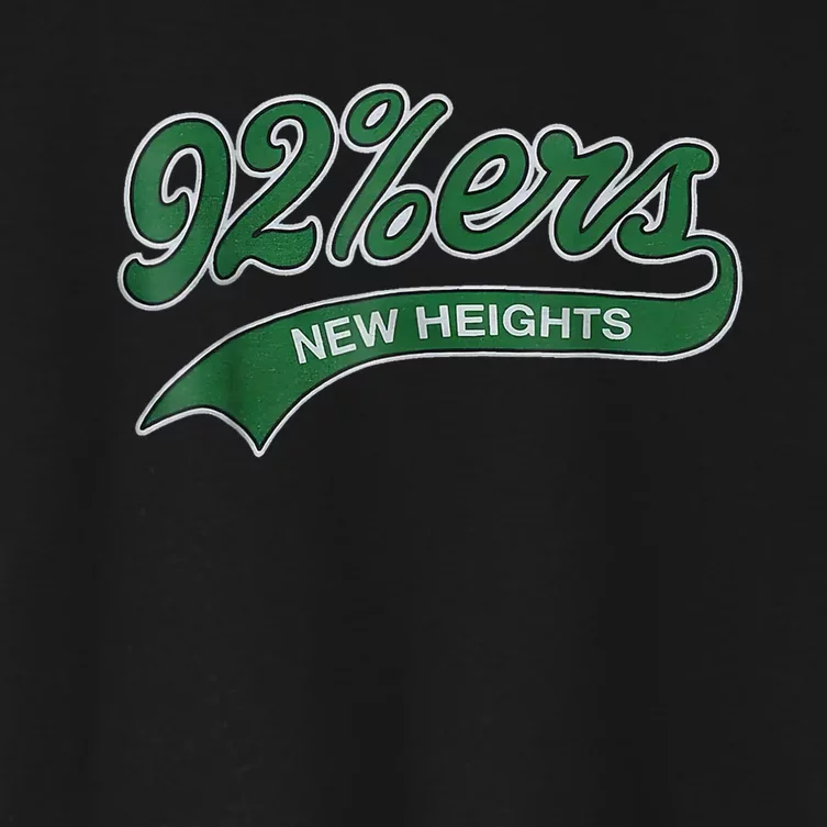 New Heights 92%Ers Women's Crop Top Tee