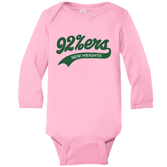 New Heights 92%Ers Baby Long Sleeve Bodysuit