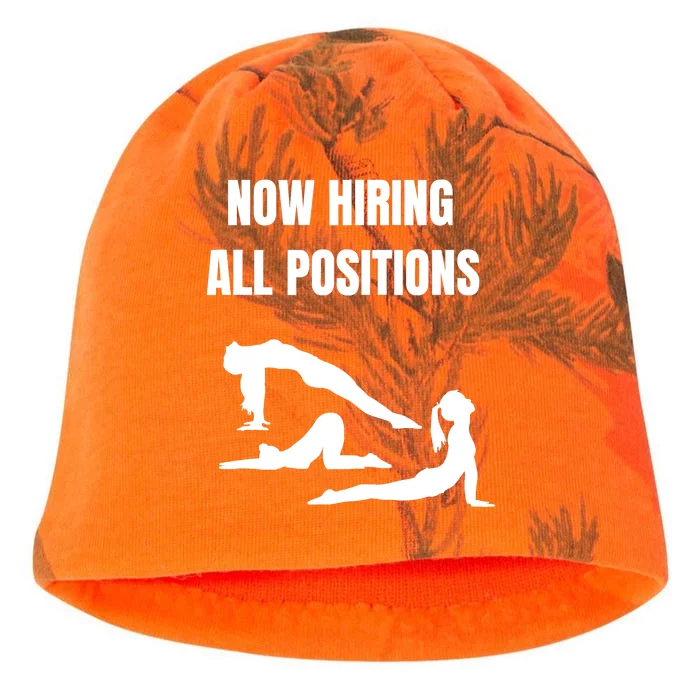 Now Hiring All Positions Funny Gift Kati - Camo Knit Beanie