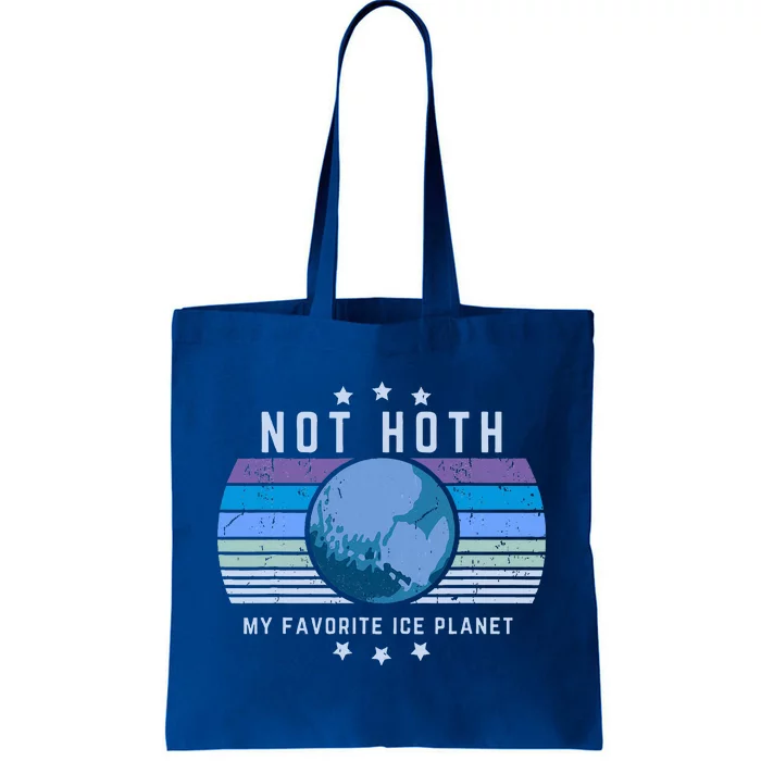 Not Hoth Alien Romance Ice Planet Tote Bag