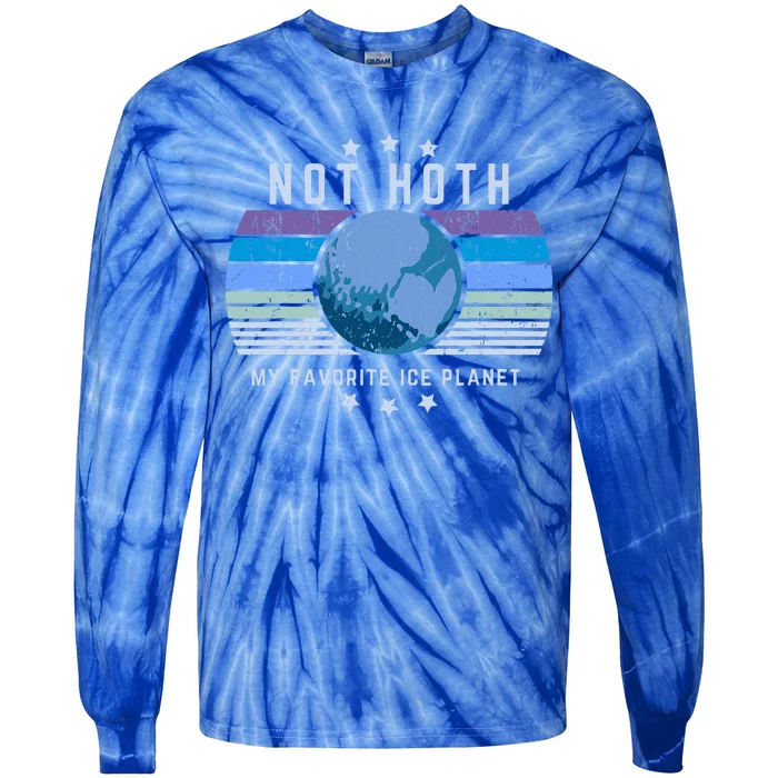 Not Hoth Alien Romance Ice Planet Tie-Dye Long Sleeve Shirt