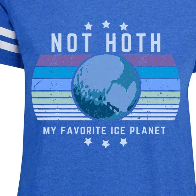 Not Hoth Alien Romance Ice Planet Enza Ladies Jersey Football T-Shirt