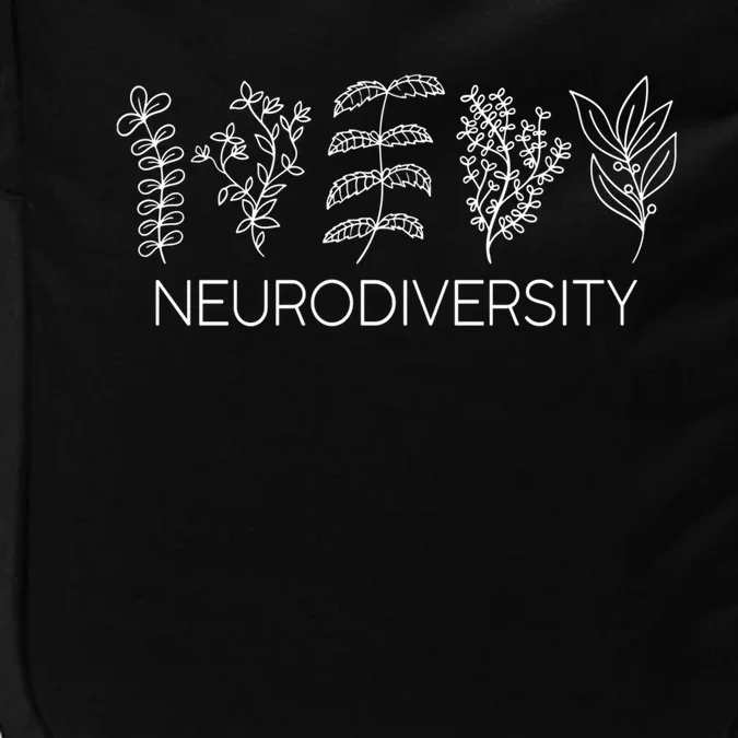 Neurodiversity Herbals Autism Adhd Asd Acceptance Awareness Gift Impact Tech Backpack