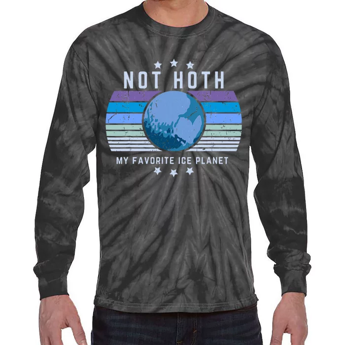 Not Hoth Alien Romance Ice Planet Tie-Dye Long Sleeve Shirt