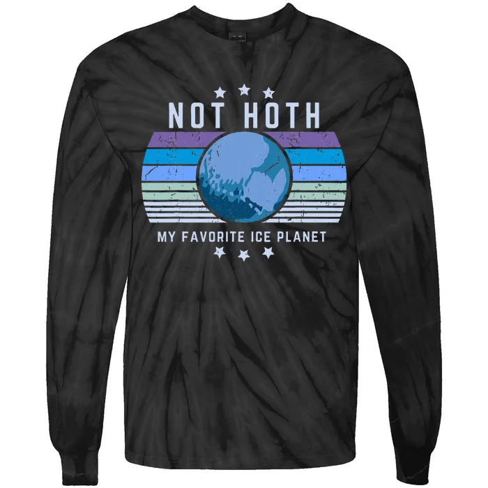 Not Hoth Alien Romance Ice Planet Tie-Dye Long Sleeve Shirt