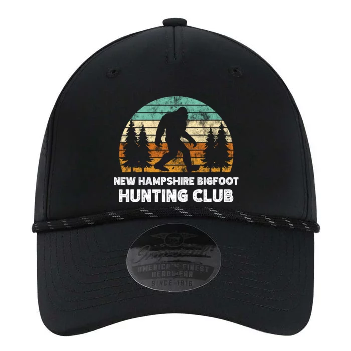 New Hampshire Bigfoot Hunting Club Sasquatch Fan Gift Performance The Dyno Cap