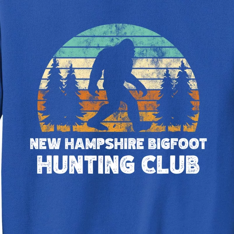 New Hampshire Bigfoot Hunting Club Sasquatch Fan Gift Sweatshirt