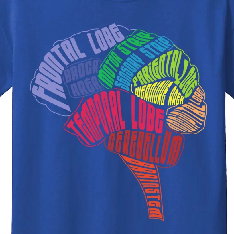 Neurology Hu Brain Anatomy Neurologists Brain Doctor Gift Kids T-Shirt