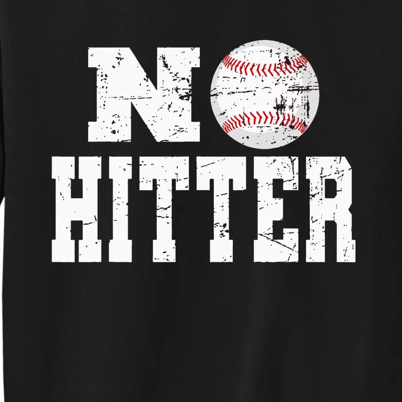 No Hitter Baseball Pitcher Novelty Graphic Art Ball Team Sweatshirt