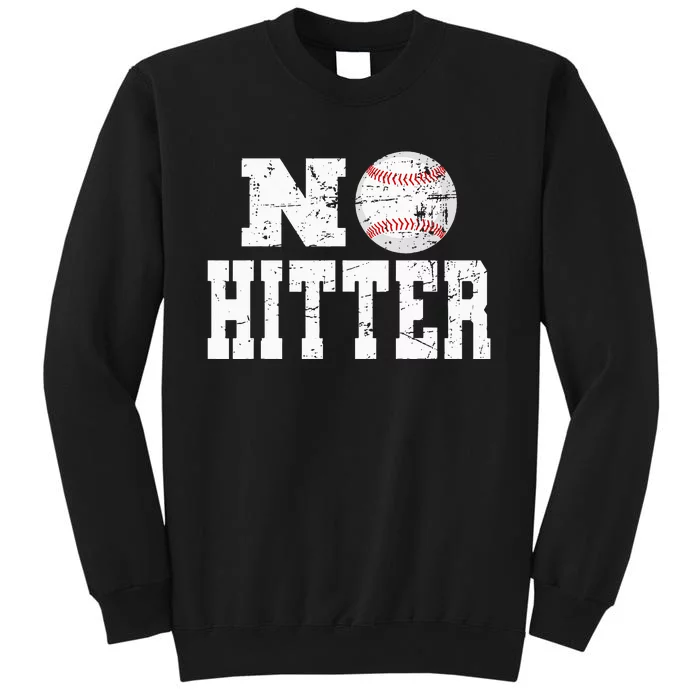 No Hitter Baseball Pitcher Novelty Graphic Art Ball Team Sweatshirt