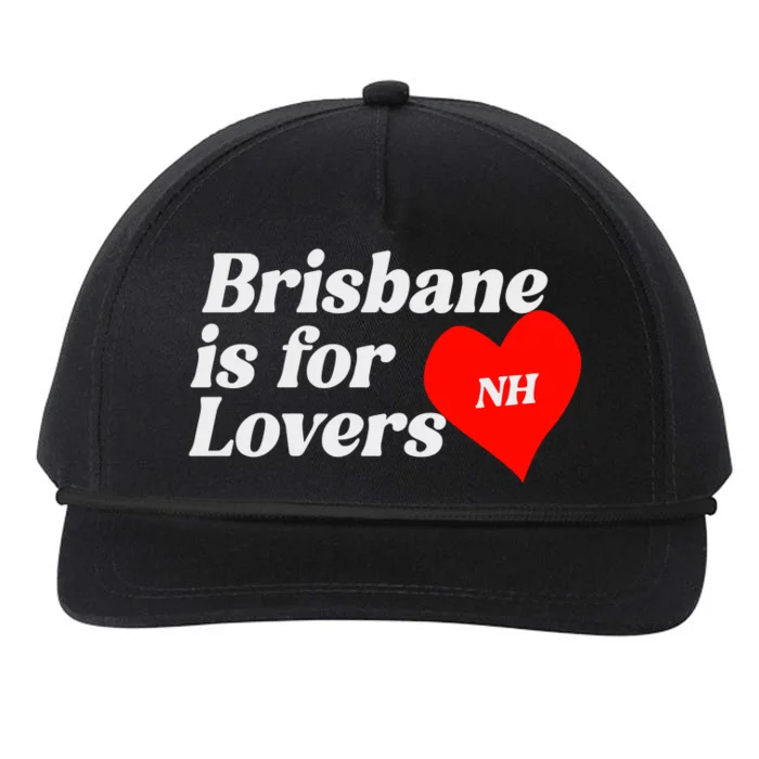 Niall Horan Brisbane Is For Lovers Snapback Five-Panel Rope Hat