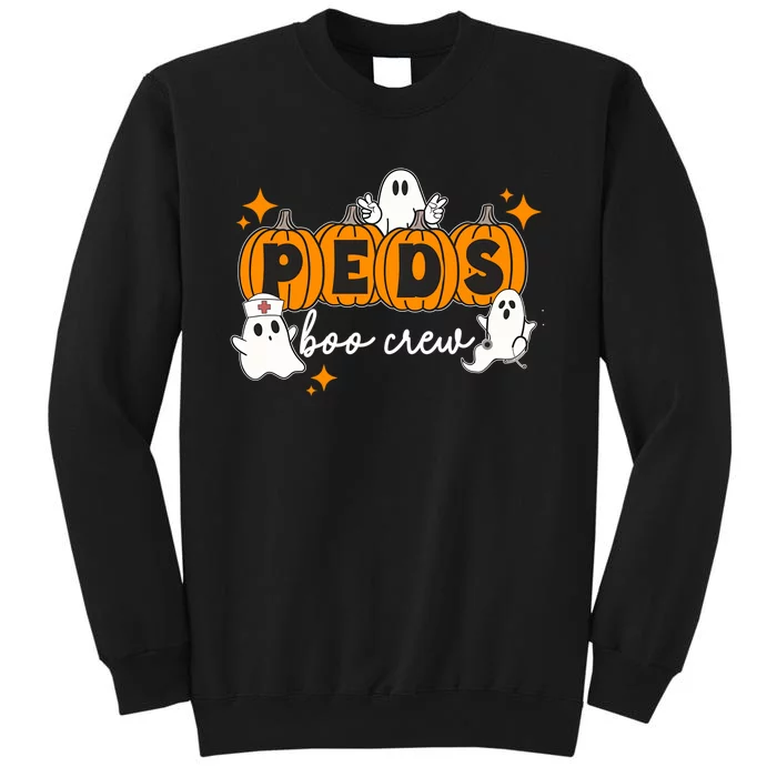 Nurse Halloween Boo Crew Ghost Pumpkins Funny Sweatshirt