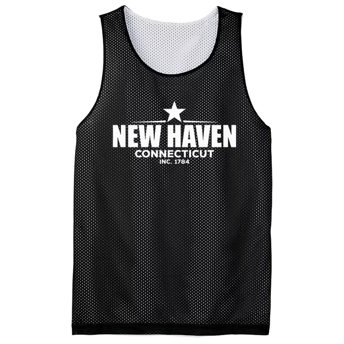 New Haven Connecticut Mesh Reversible Basketball Jersey Tank