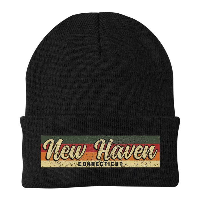 New Haven Ct Connecticut Constitution State Pride Knit Cap Winter Beanie