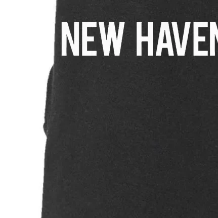 New Haven Cool Connecticut Ct Doggie 3-End Fleece Hoodie