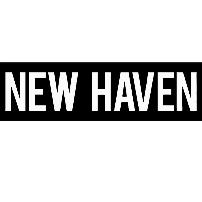 New Haven Cool Connecticut Ct Bumper Sticker