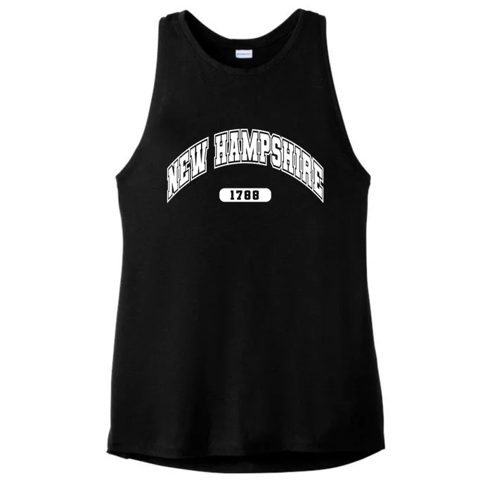 New Hampshire Collegiate Style 1799 Ladies Tri-Blend Wicking Tank