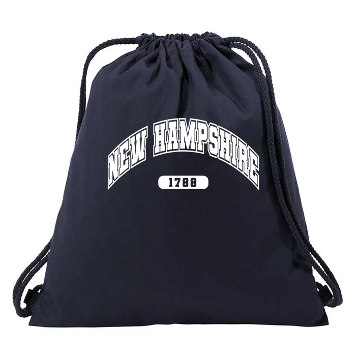 New Hampshire Collegiate Style 1799 Drawstring Bag